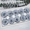 Роза 4,5-5 см серая (10) R10_609