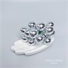 Шарики стеклянные 1,5 см, 12 шт. серебристые глянцевые xbD2KNwpg35cBvpYy27l61