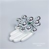 Шарики стеклянные 1,5 см, 12 шт. серебристые глянцевые xbD2KNwpg35cBvpYy27l61