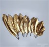 Листья магнолии золотые, 10 шт. Lmagn_gold